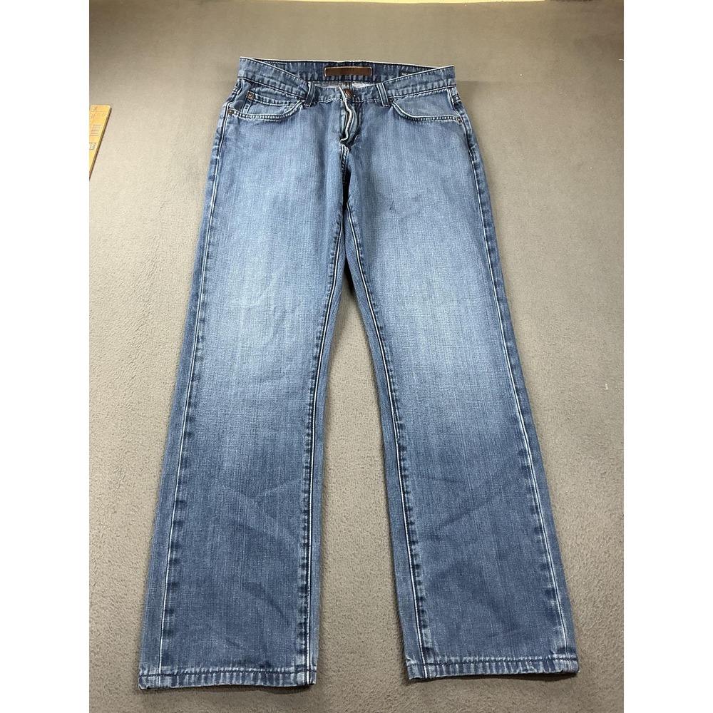 Agave Denim Watervan Jeans Mens 31x32 Medium Wash Blue Relaxed Straight USA